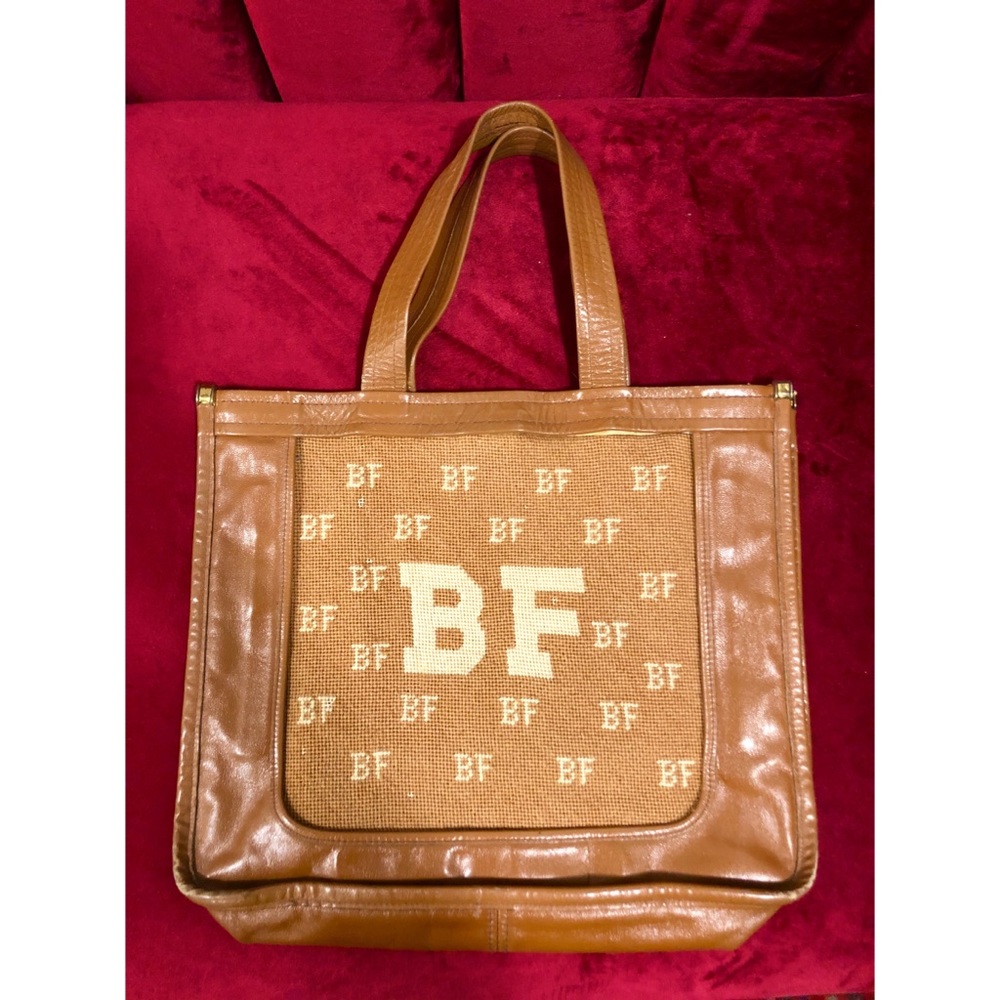 Unique Brown Leather Purse